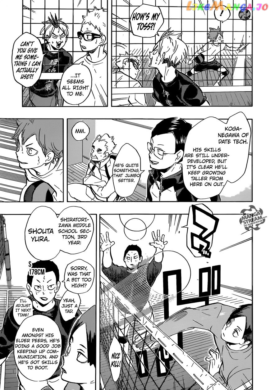 Haikyuu!!, Chapter 210 image 08
